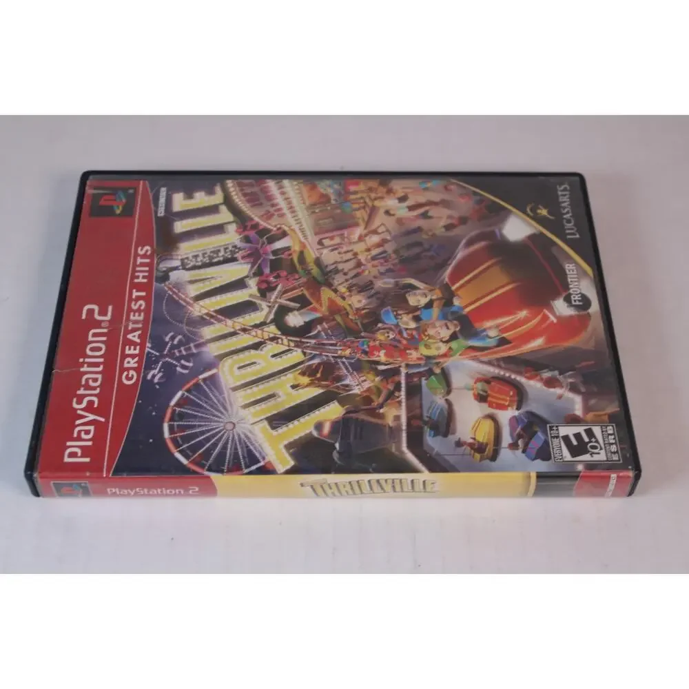 Thrillville (Sony PlayStation 2 PS2) Authentic, Complete, Tested/works